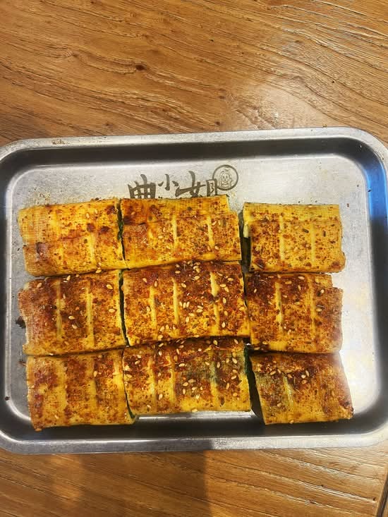 烤菜卷(葱和香菜）(1份)